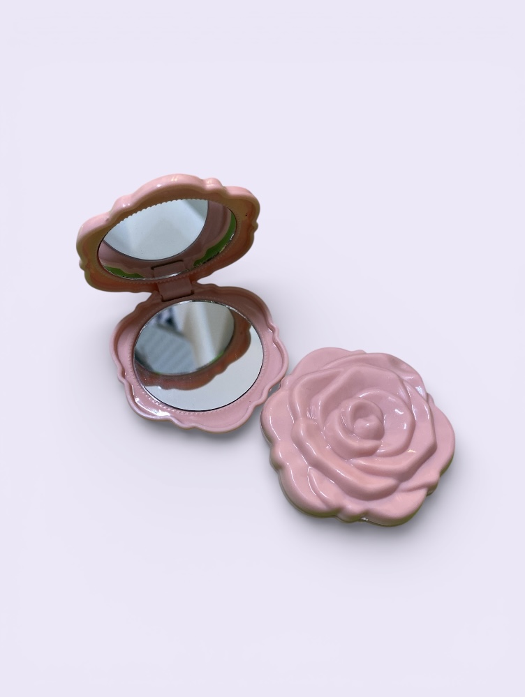 Pink Floral Mirror