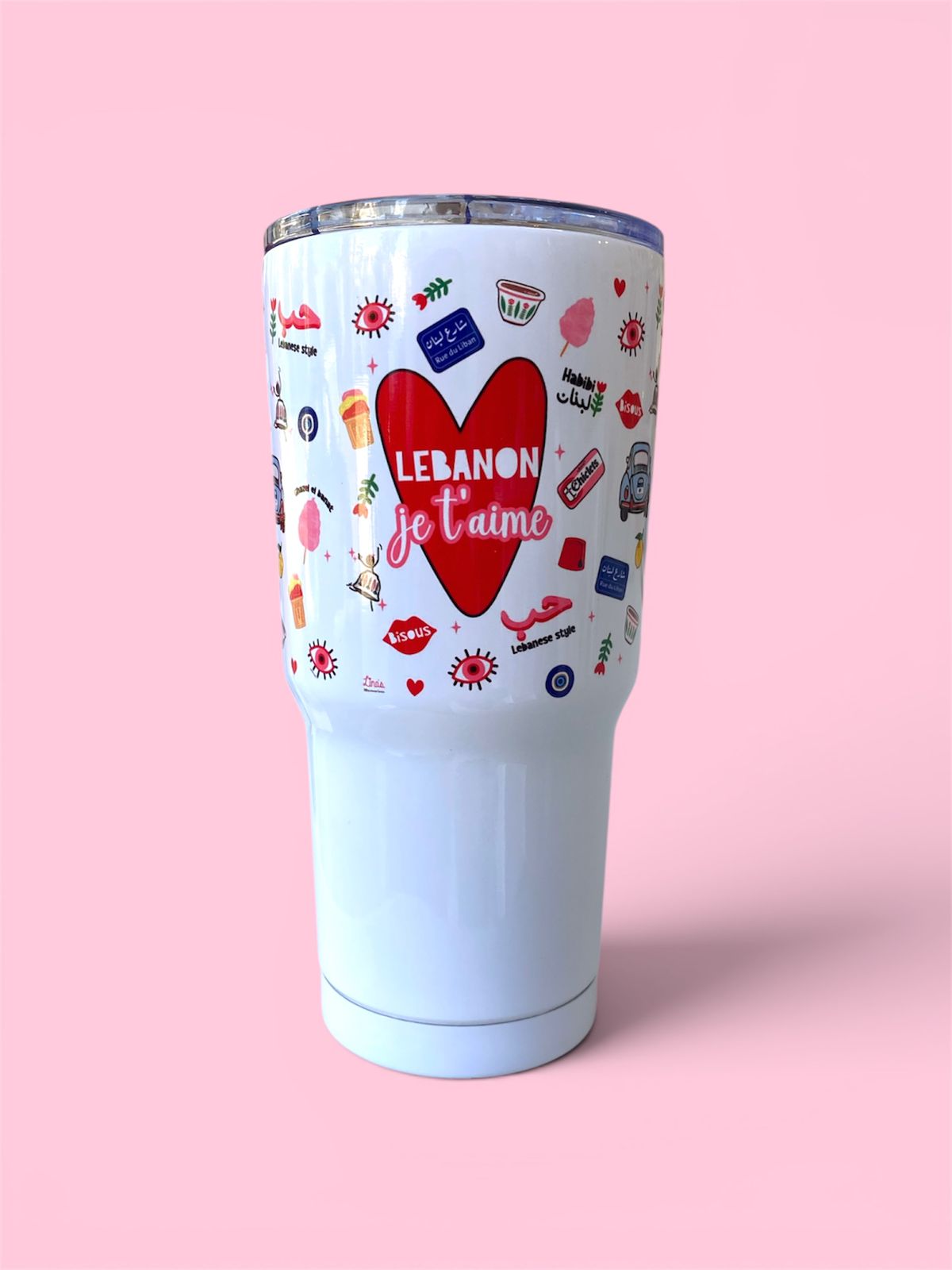 Lebanon, Je t'aime tumbler