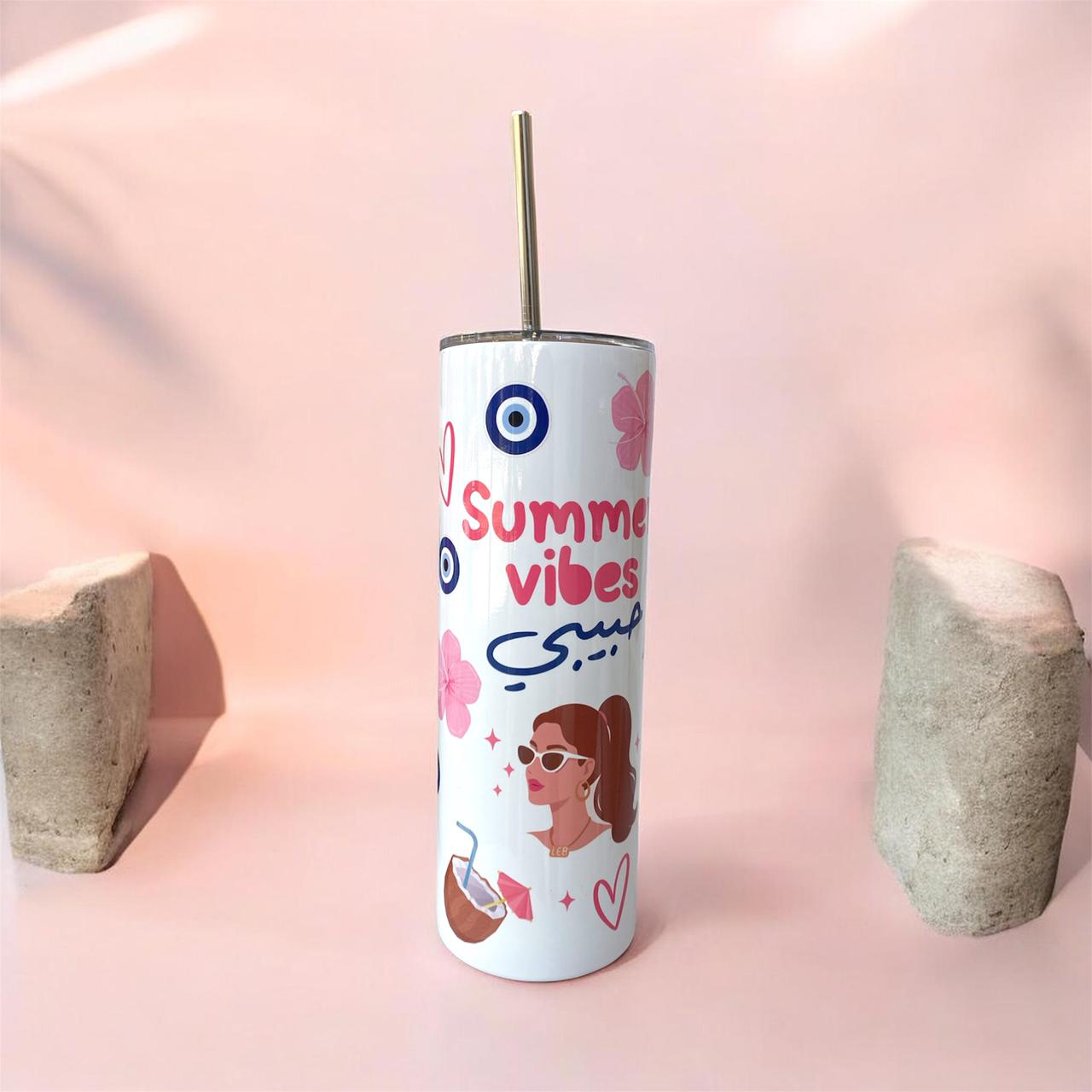 Summer Vibes, Habibi tumbler