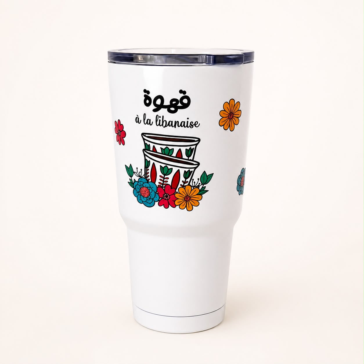 "Ahwe w fadfada" Tumbler