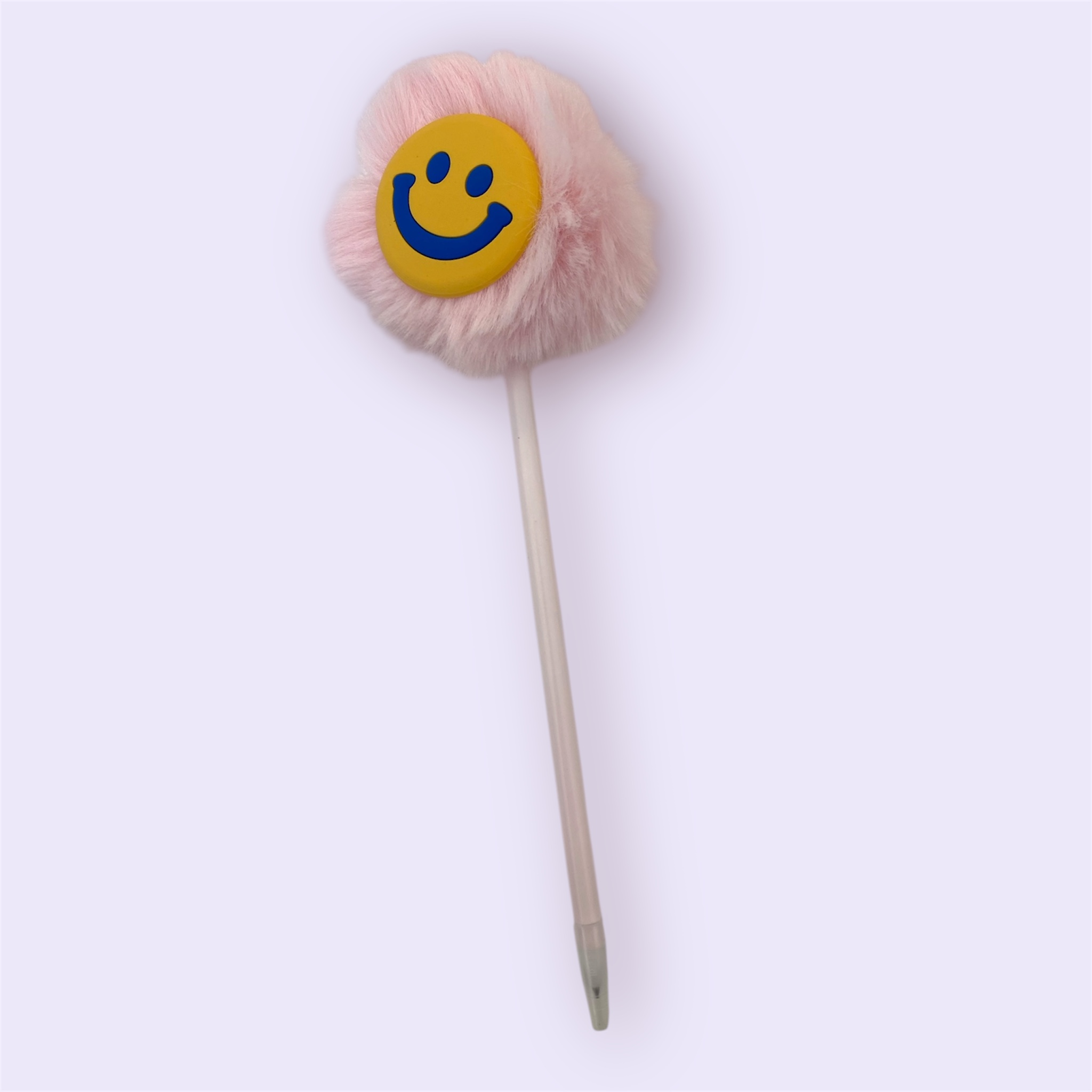 Smiley Face Pink Pen